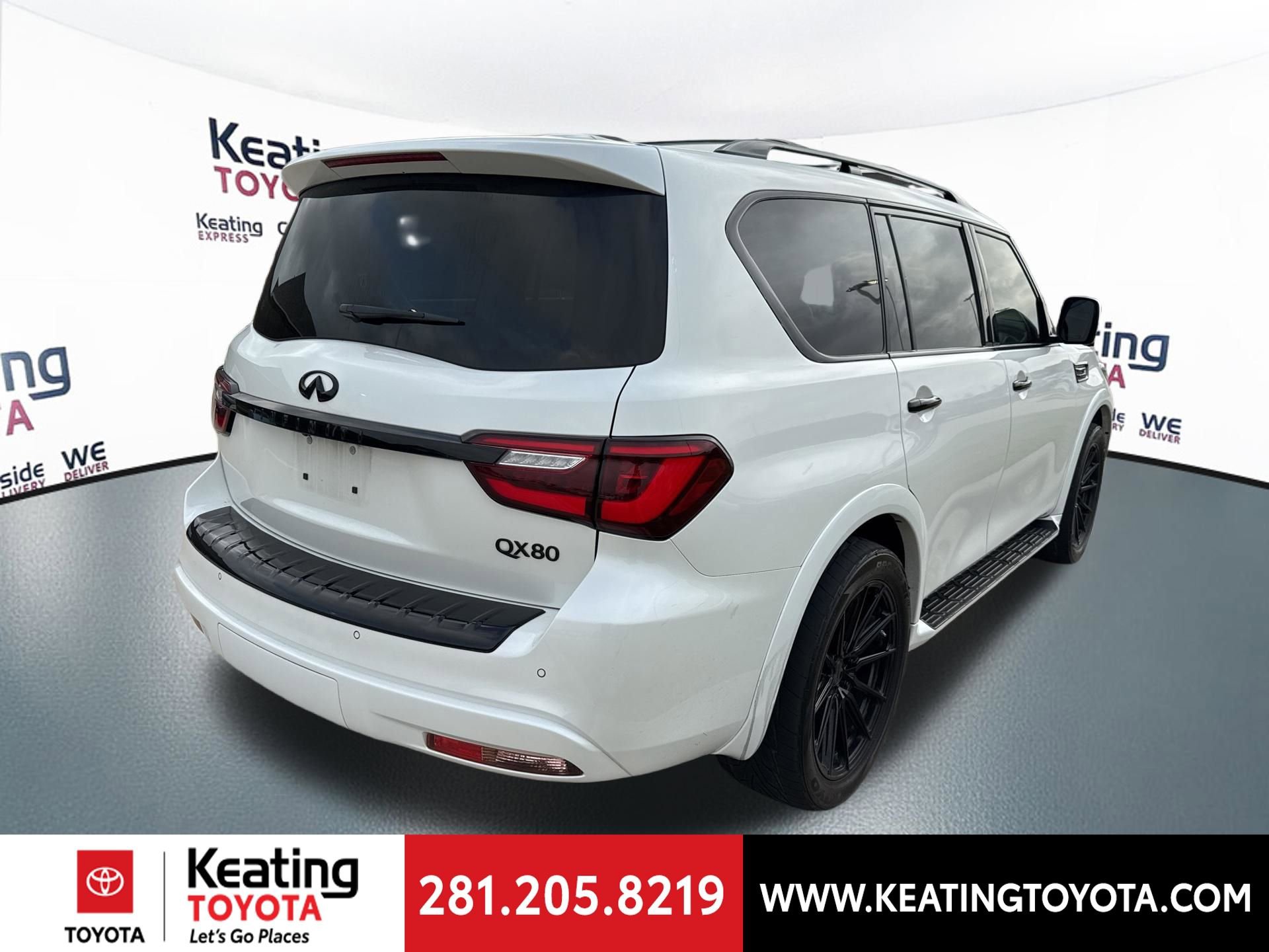 Used 2022 INFINITI QX80 Luxe w/ Cargo Package RWD image 7