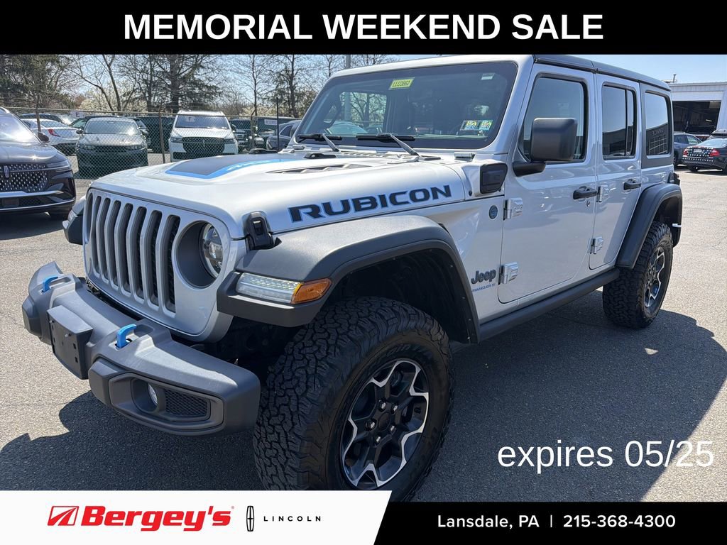 Used 2023 Jeep Wrangler Unlimited Rubicon 4xe w/ Cold Weather Group AWD/4WD video 1