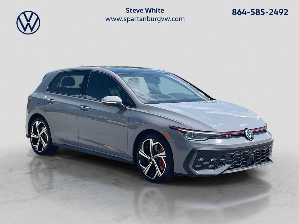 Used 2025 Volkswagen GTI SE w/ SE Leather Seating Package FWD image 1