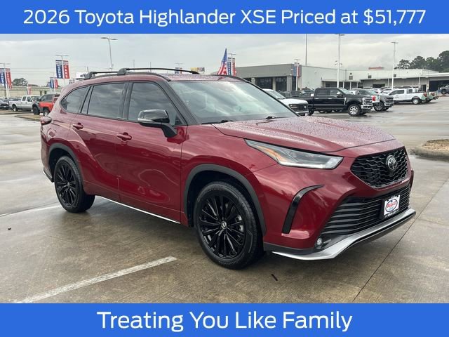 Used 2026 Toyota Highlander XSE