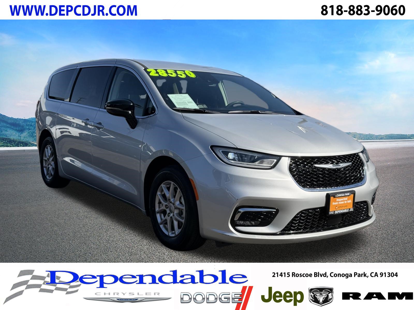 Certified 2024 Chrysler Pacifica Touring-L