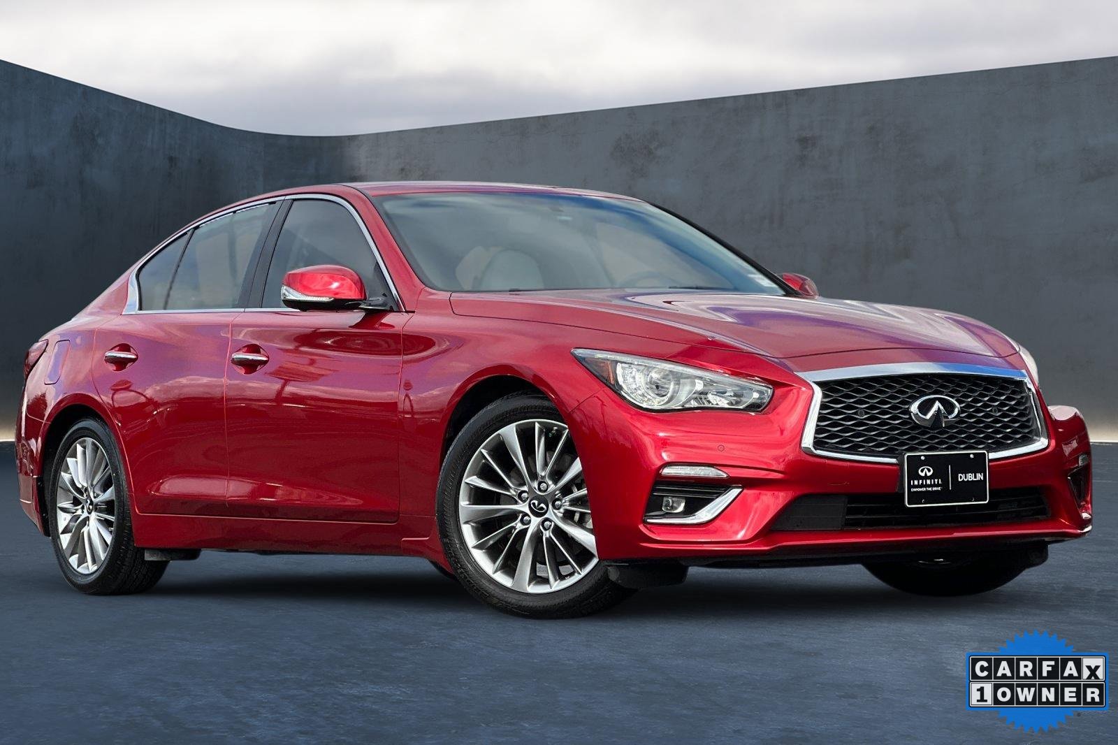 Used 2023 INFINITI Q50 Luxe w/ Cargo Package