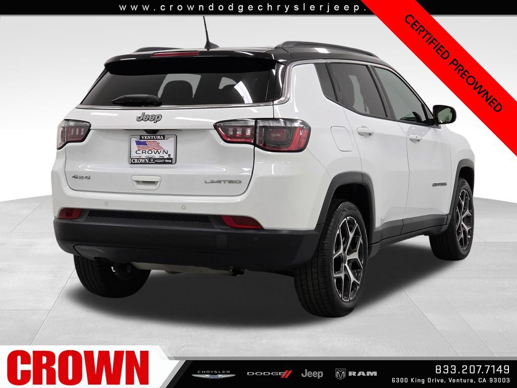 Certified 2025 Jeep Compass Limited AWD/4WD image 7