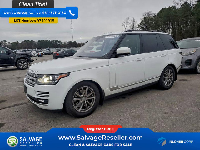 Used 2016 Land Rover Range Rover HSE image 1