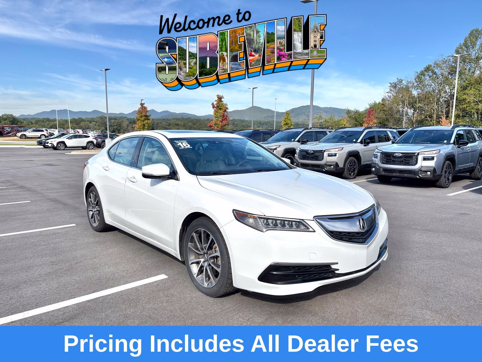 Used 2016 Acura TLX w/ Technology Package FWD image 1
