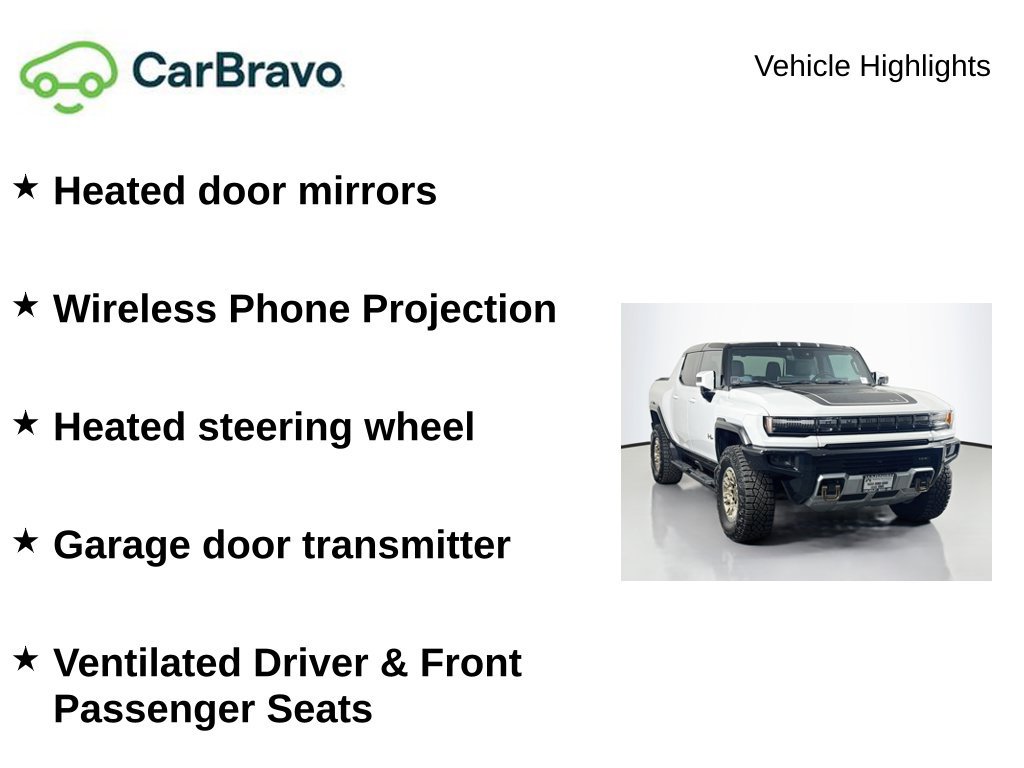 Certified 2022 GMC Hummer EV Edition 1 w/ LPO, Illumination Package AWD/4WD image 10
