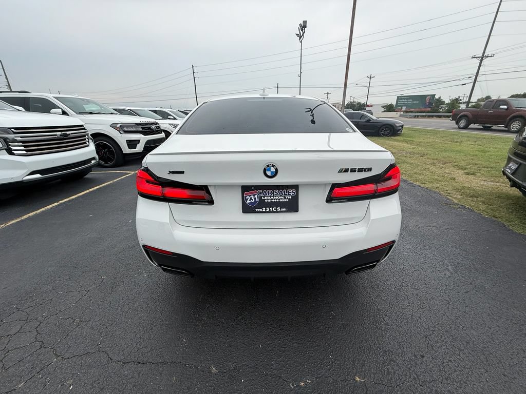 Used 2022 BMW M550i xDrive w/ Executive Package AWD/4WD image 4