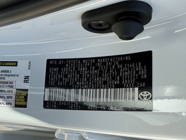 New 2026 Toyota Corolla SE FWD image 33