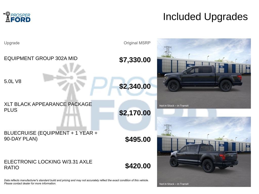 New 2026 Ford F150 XLT w/ Equipment Group 302A MID image 34