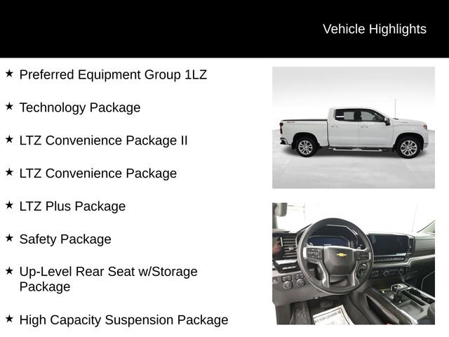 Certified 2024 Chevrolet Silverado 1500 LTZ w/ Technology Package image 16