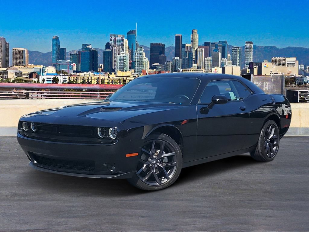 Used 2023 Dodge Challenger SXT w/ Blacktop Package RWD image 2