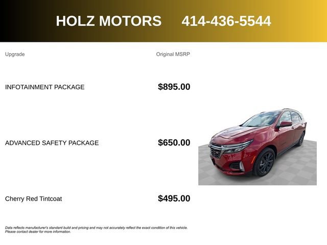 Certified 2022 Chevrolet Equinox RS w/ Infotainment Package image 5