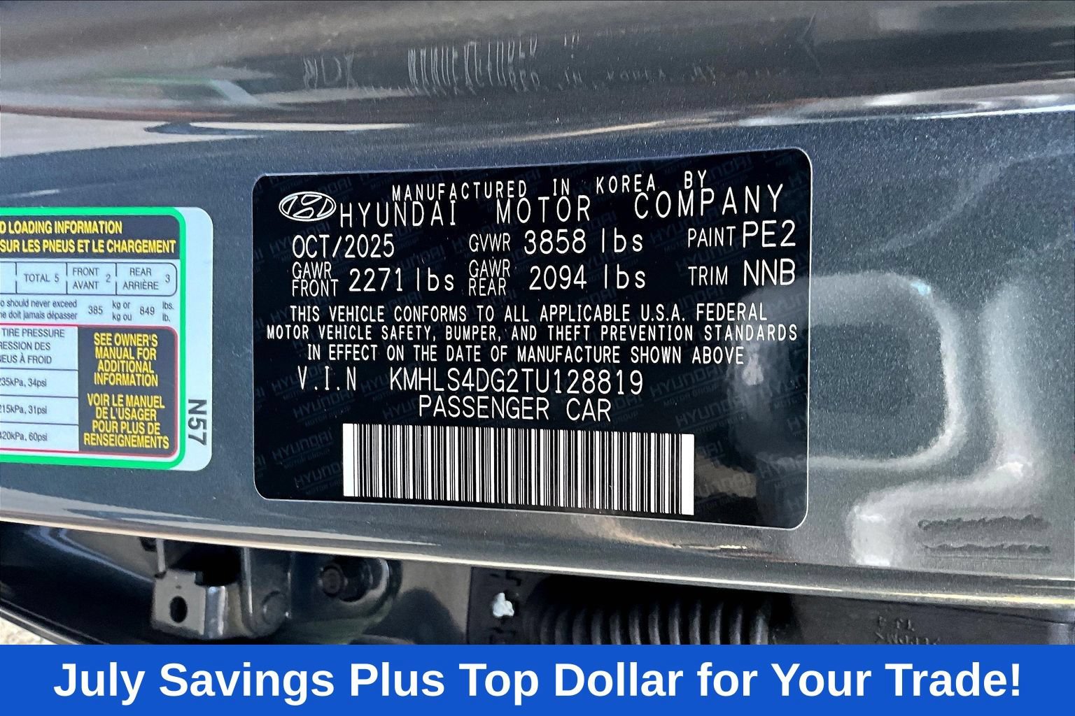 Used 2026 Hyundai Elantra SEL Sport Premium w/ Cargo Package FWD image 24