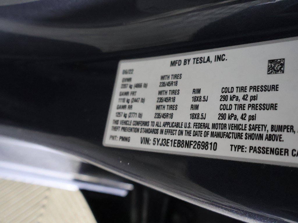 Used 2022 Tesla Model 3 Long Range AWD/4WD image 52