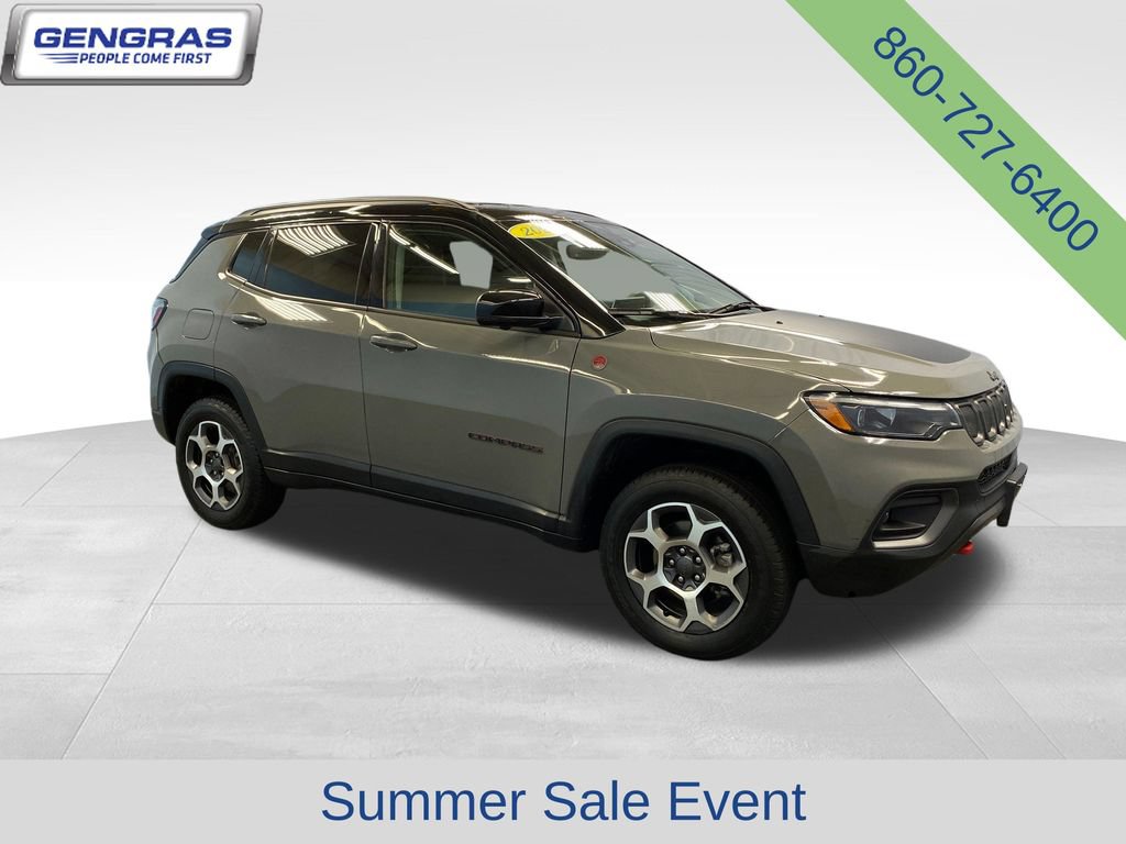 Used 2022 Jeep Compass Trailhawk w/ Trailhawk Elite Group AWD/4WD image 8
