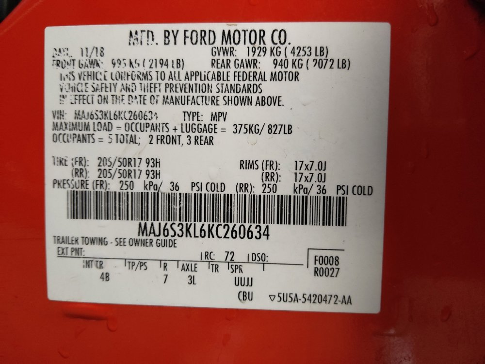Used 2019 Ford EcoSport Titanium AWD/4WD image 33