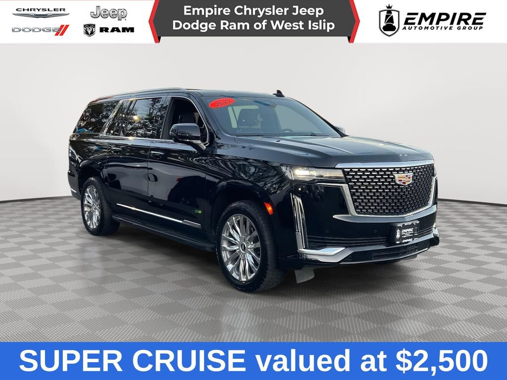 Used 2022 Cadillac Escalade ESV Premium Luxury image 1