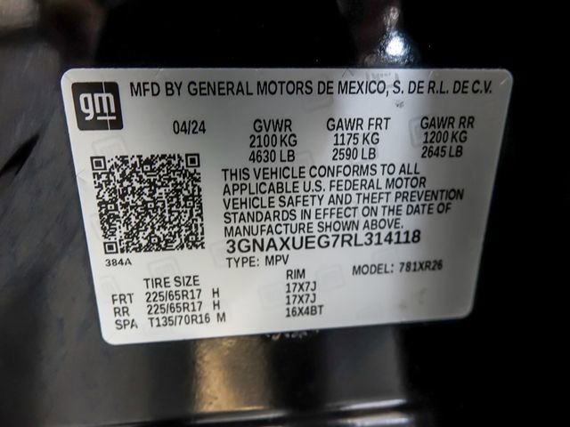 Certified 2024 Chevrolet Equinox LT AWD/4WD image 33