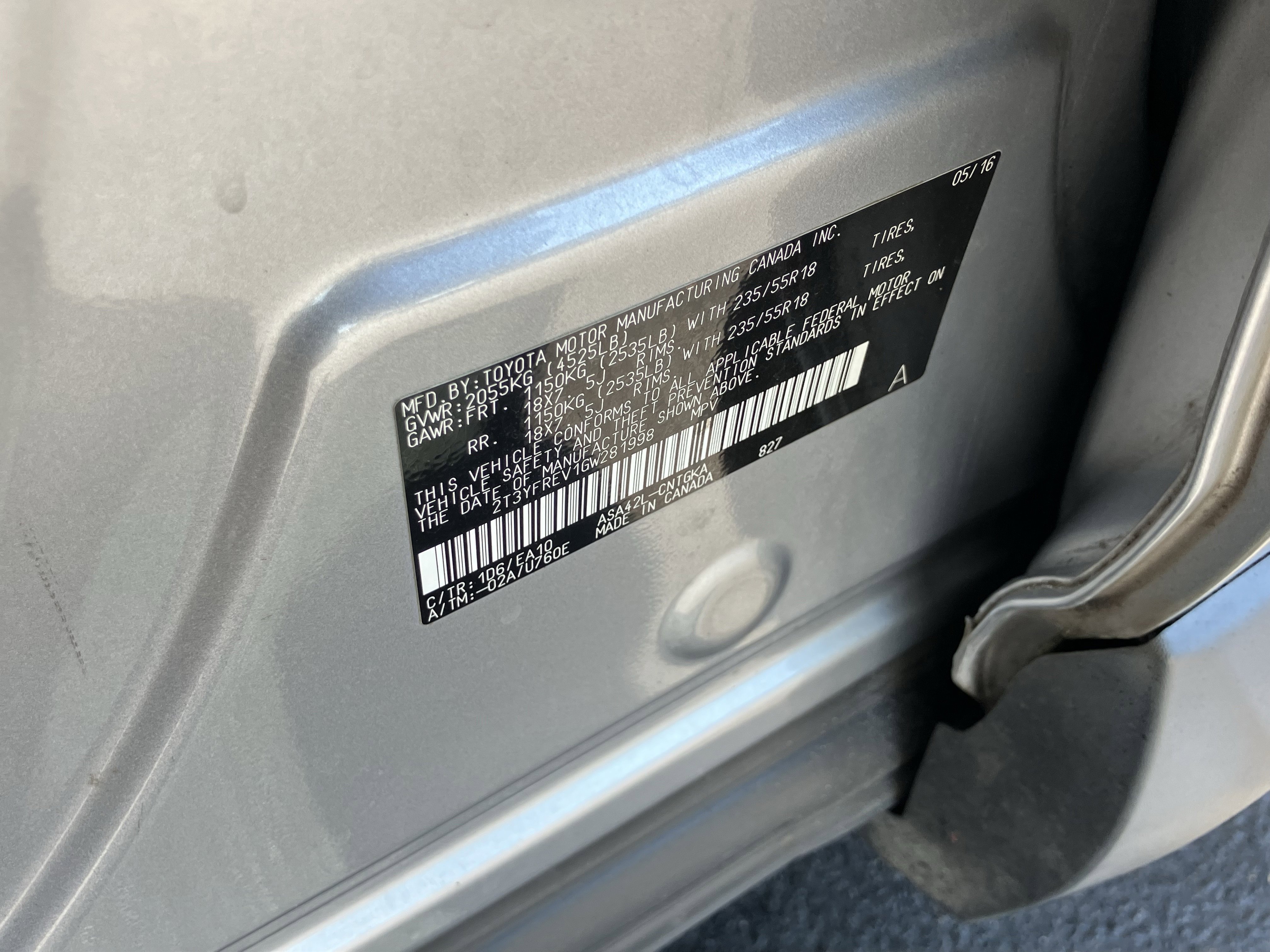 Used 2016 Toyota RAV4 Limited FWD image 30