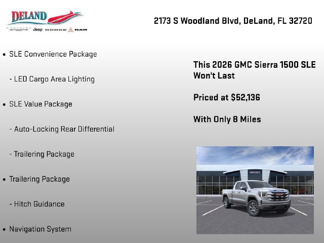 New 2026 GMC Sierra 1500 SLE AWD/4WD image 35