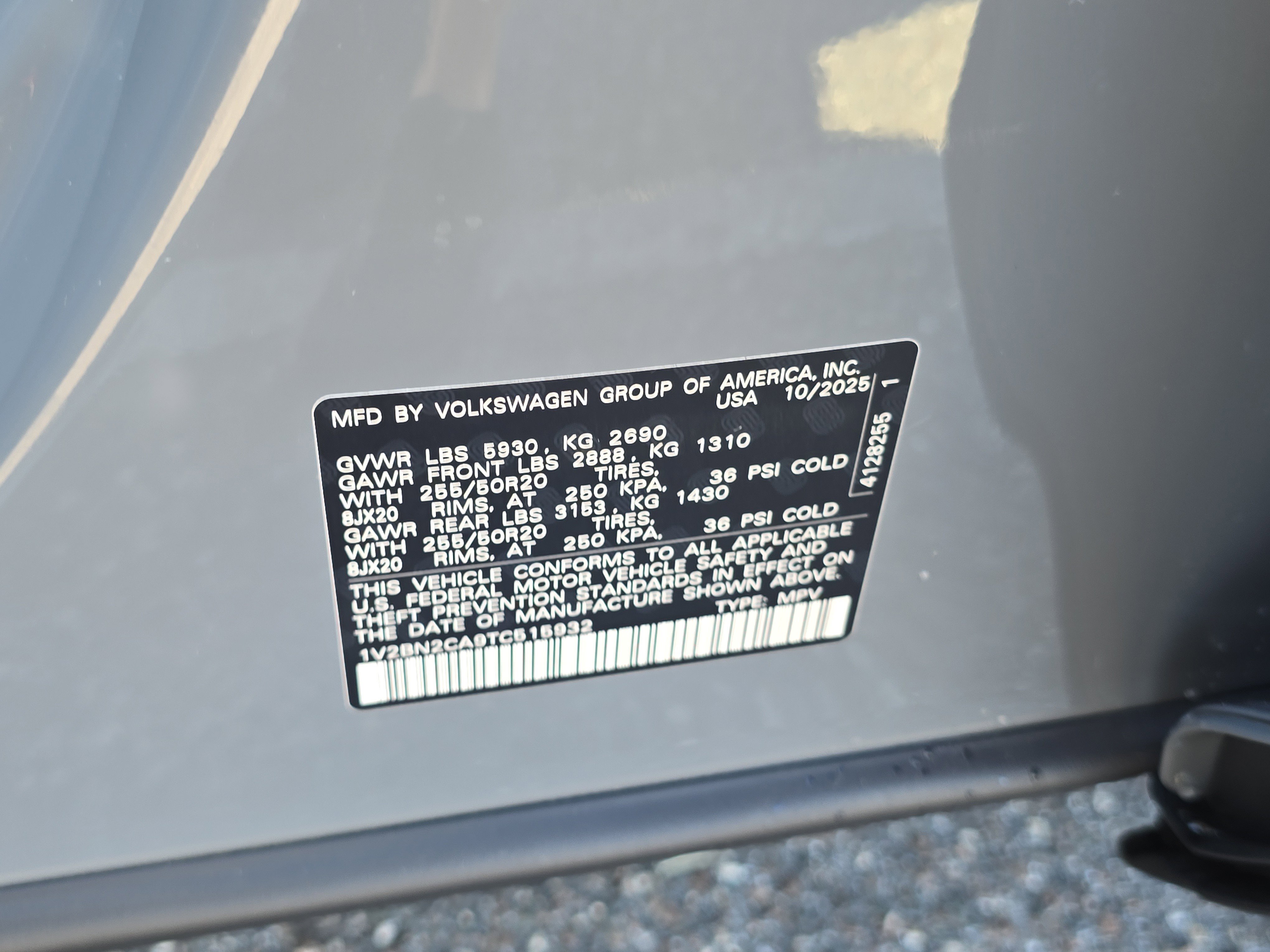 New 2026 Volkswagen Atlas SEL image 35