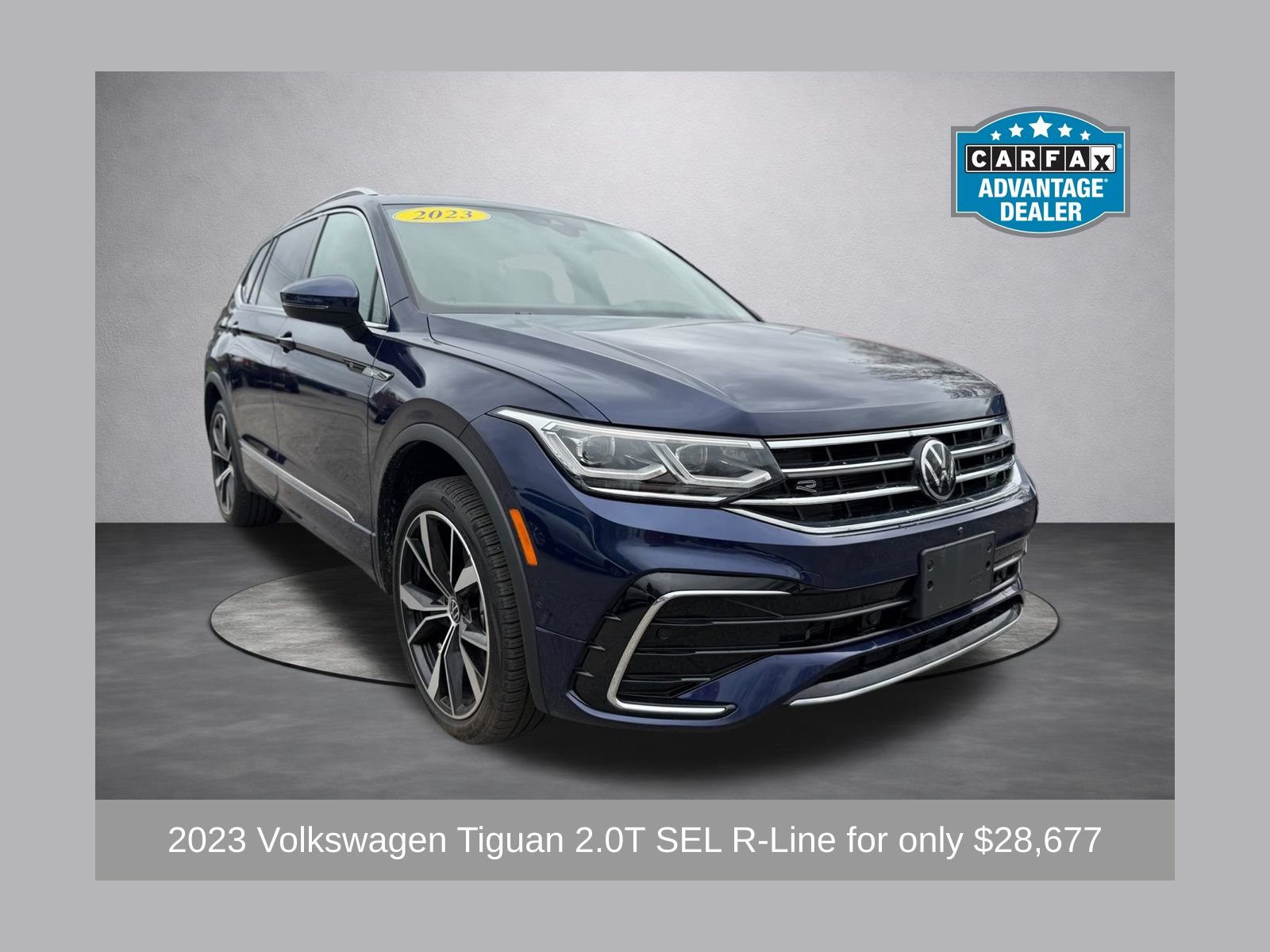 Used 2023 Volkswagen Tiguan SEL R-Line