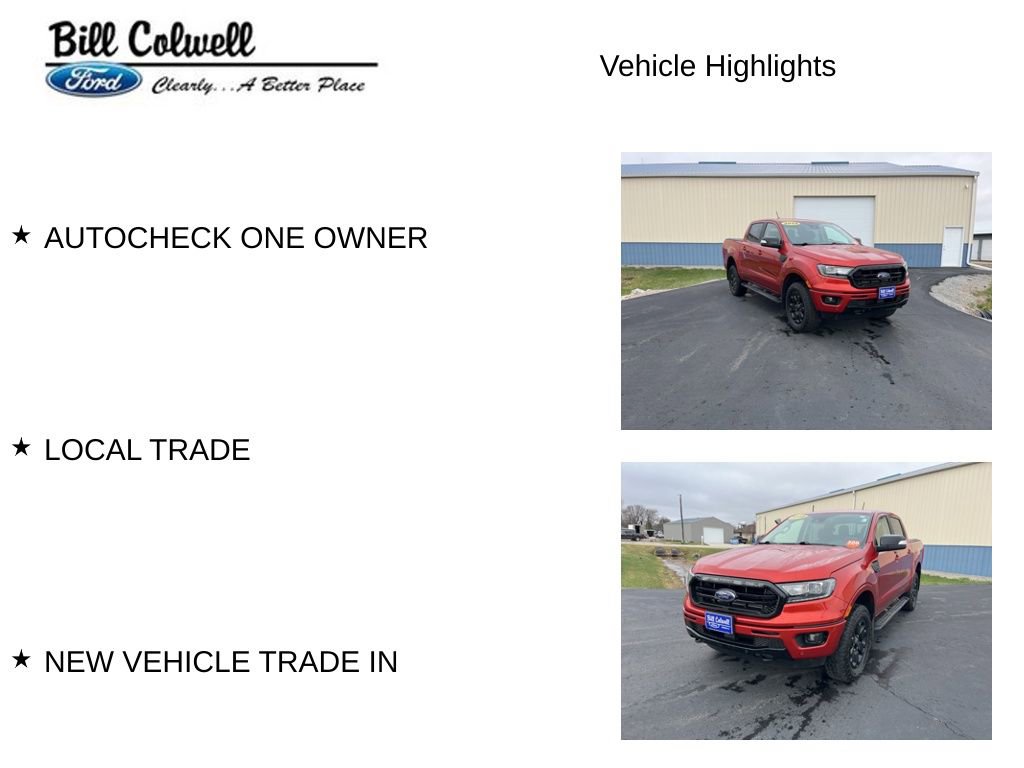 Used 2019 Ford Ranger Lariat w/ Black Appearance Package image 11