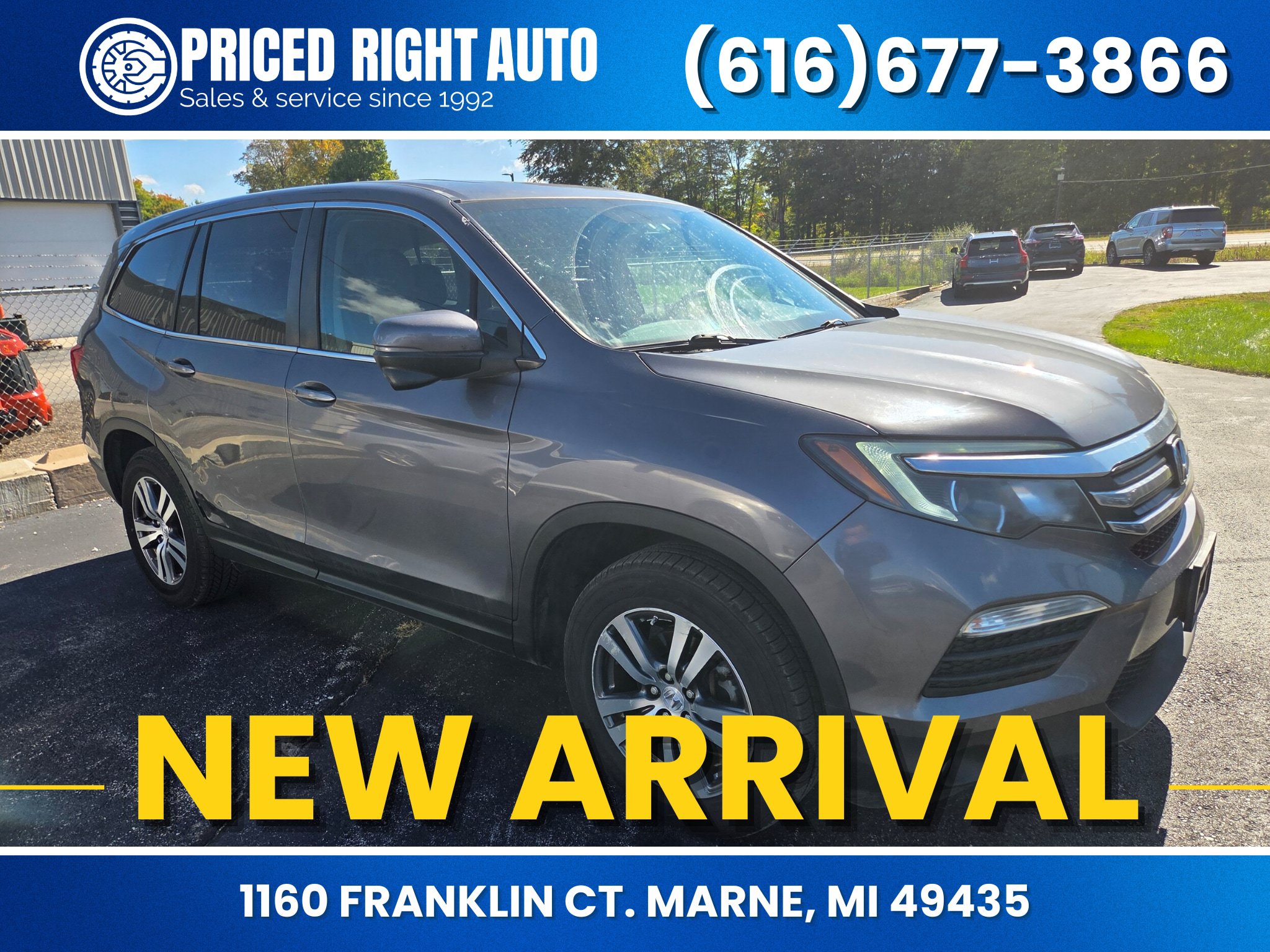 Used 2017 Honda Pilot EX-L