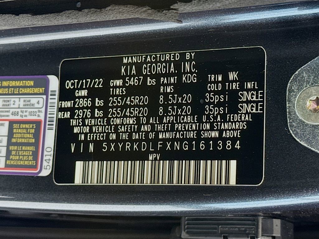 Used 2022 Kia Sorento SX Prestige image 37