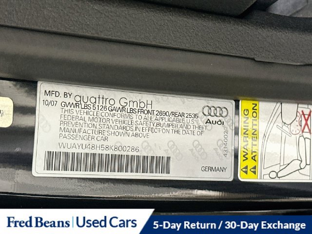 Used 2008 Audi RS 4 Cabriolet AWD/4WD image 32