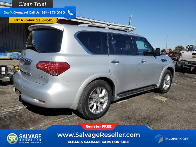 Used 2014 INFINITI QX80 4WD w/ Theater Package image 4