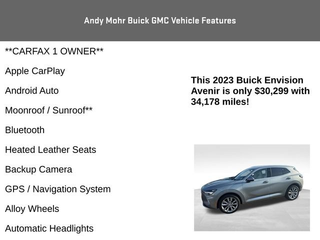 Used 2023 Buick Envision Avenir FWD image 4