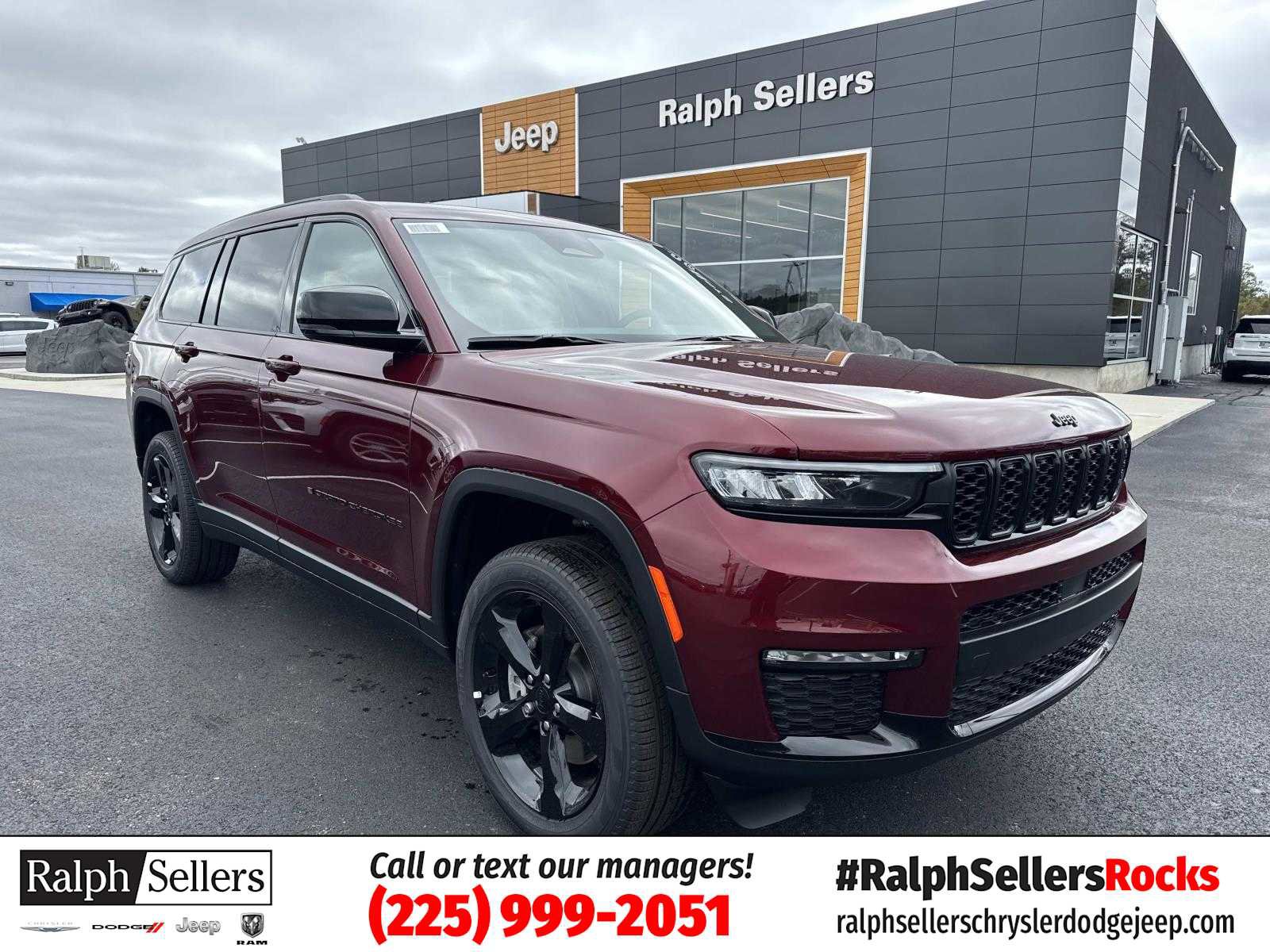 New 2025 Jeep Grand Cherokee L Limited w/ Black Appearance Package image 1