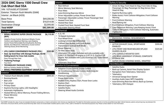 New 2026 GMC Sierra 1500 Denali image 4