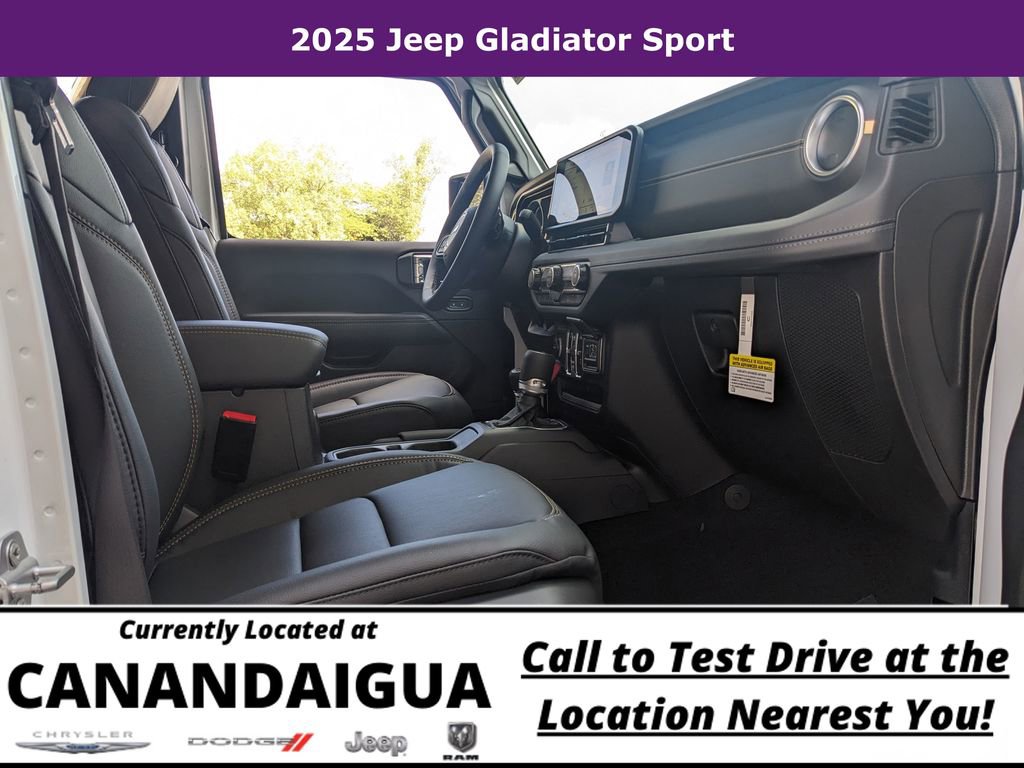 New 2025 Jeep Gladiator Sport AWD/4WD image 25