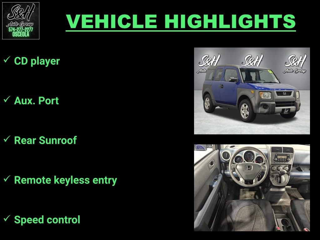Used 2004 Honda Element EX image 3