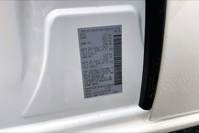 Certified 2025 Nissan Frontier SV w/ SV Convenience Package image 16