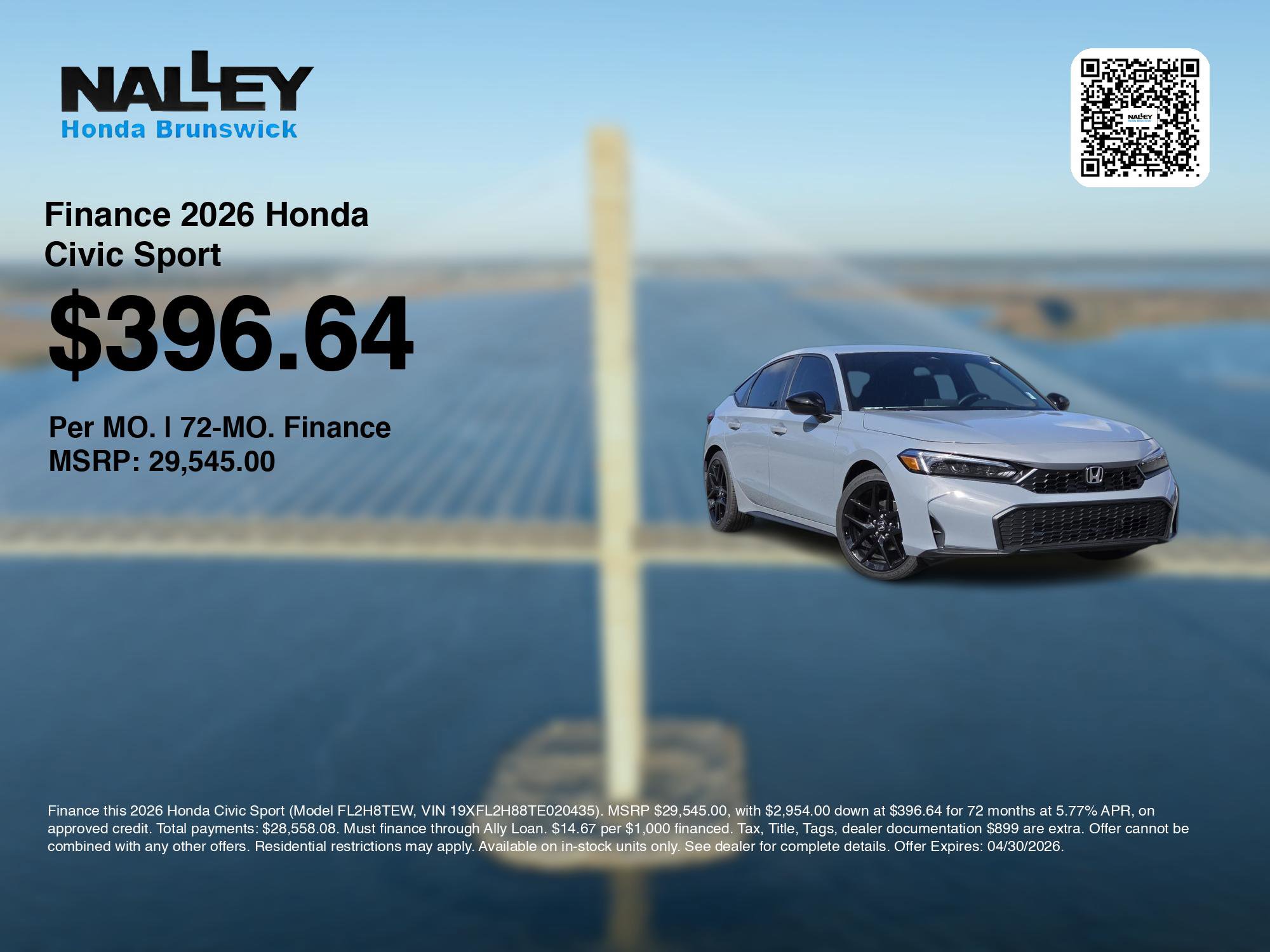 New 2026 Honda Civic Sport image 7