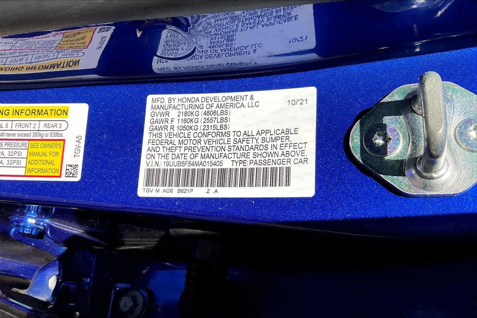 Used 2021 Acura TLX w/ A-SPEC Package FWD image 31