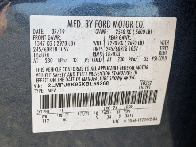 Used 2019 Lincoln Nautilus Select FWD image 15