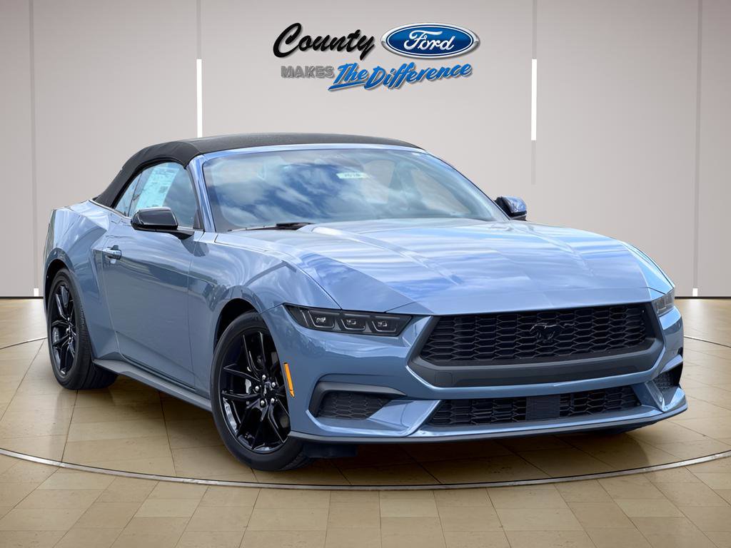 New 2026 Ford Mustang Convertible w/ Mustang Nite Pony Package RWD image 1