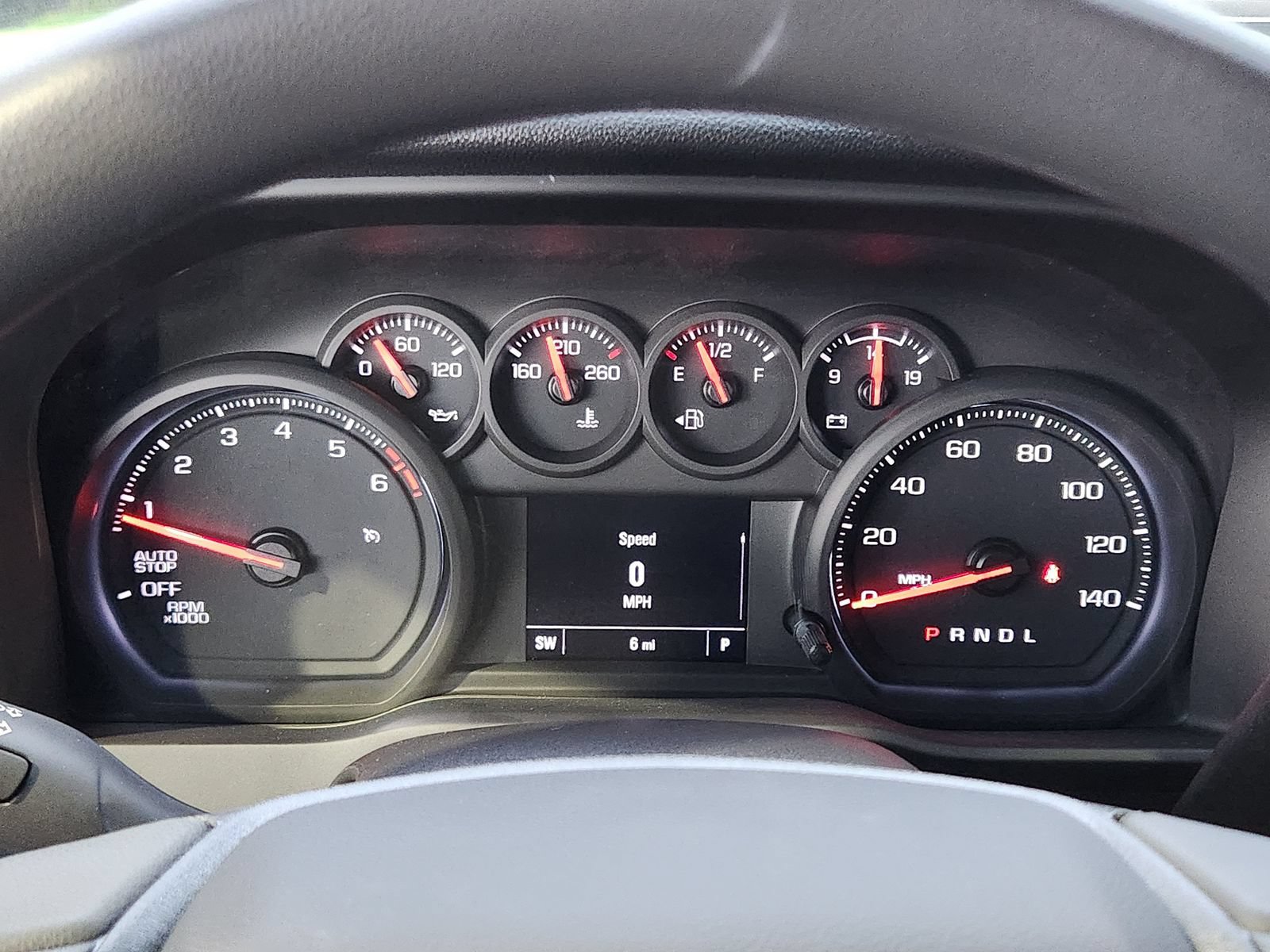New 2026 Chevrolet Silverado 1500 Custom w/ LPO, Dark Essentials Package RWD image 15