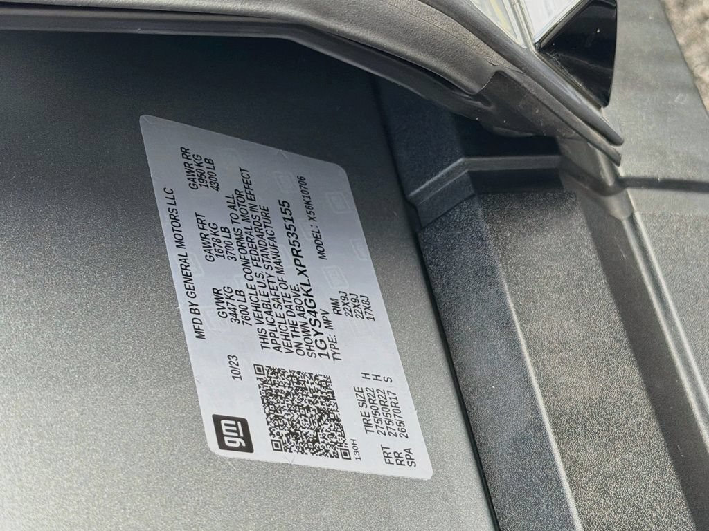 Certified 2023 Cadillac Escalade Sport Platinum w/ LPO, Floor Liner Package AWD/4WD image 36