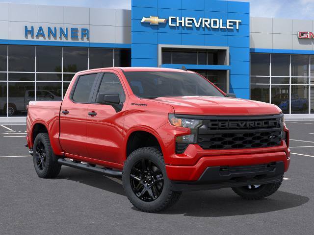 New 2026 Chevrolet Silverado 1500 Custom w/ Turbomax Blackout Package AWD/4WD image 7