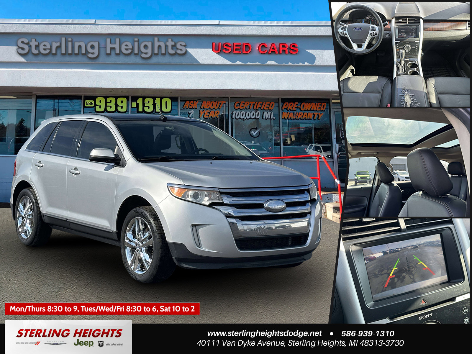 Used 2011 Ford Edge Limited w/ 301A Rapid Spec Order Code image 1