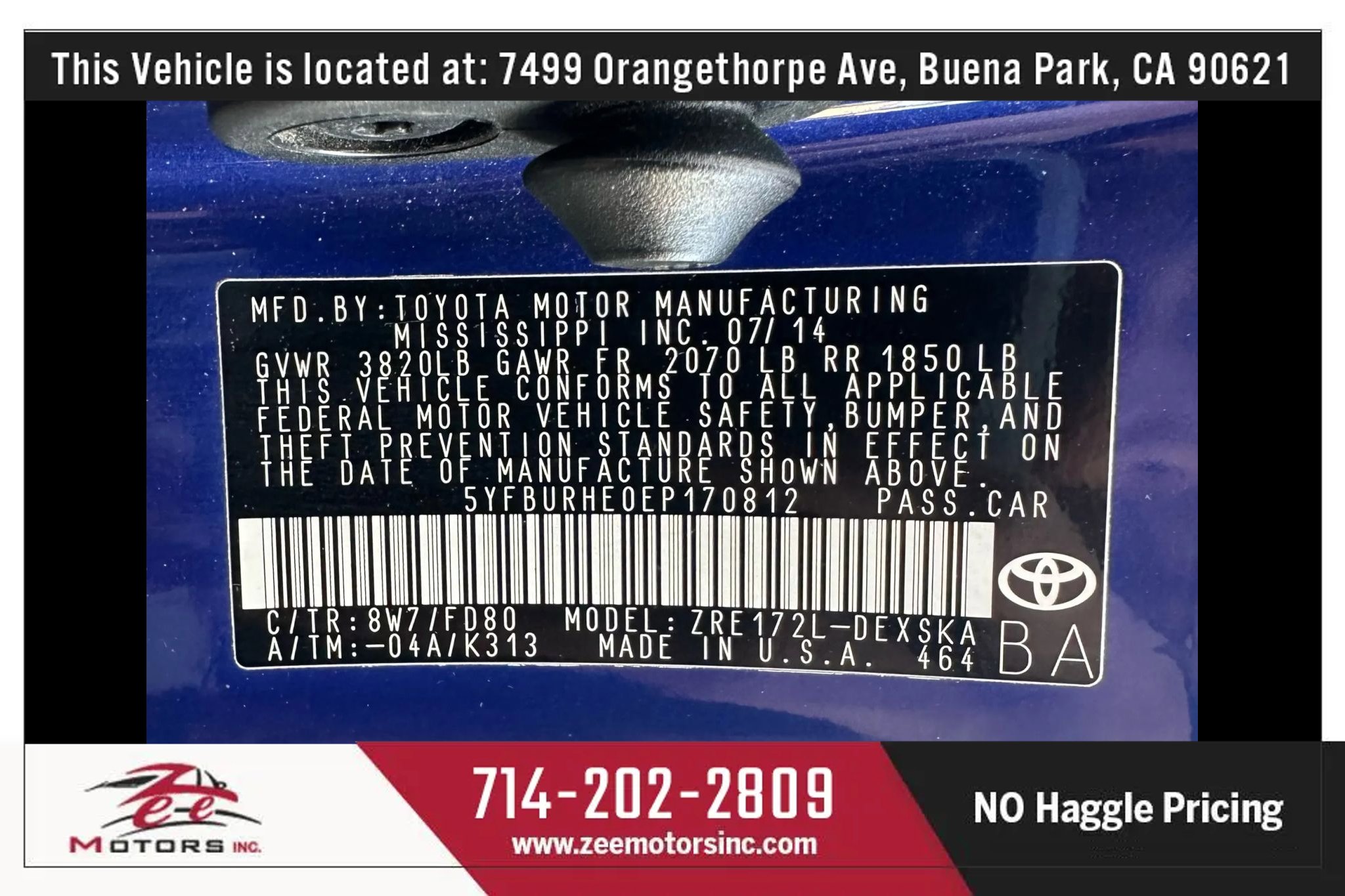 Used 2014 Toyota Corolla S image 48