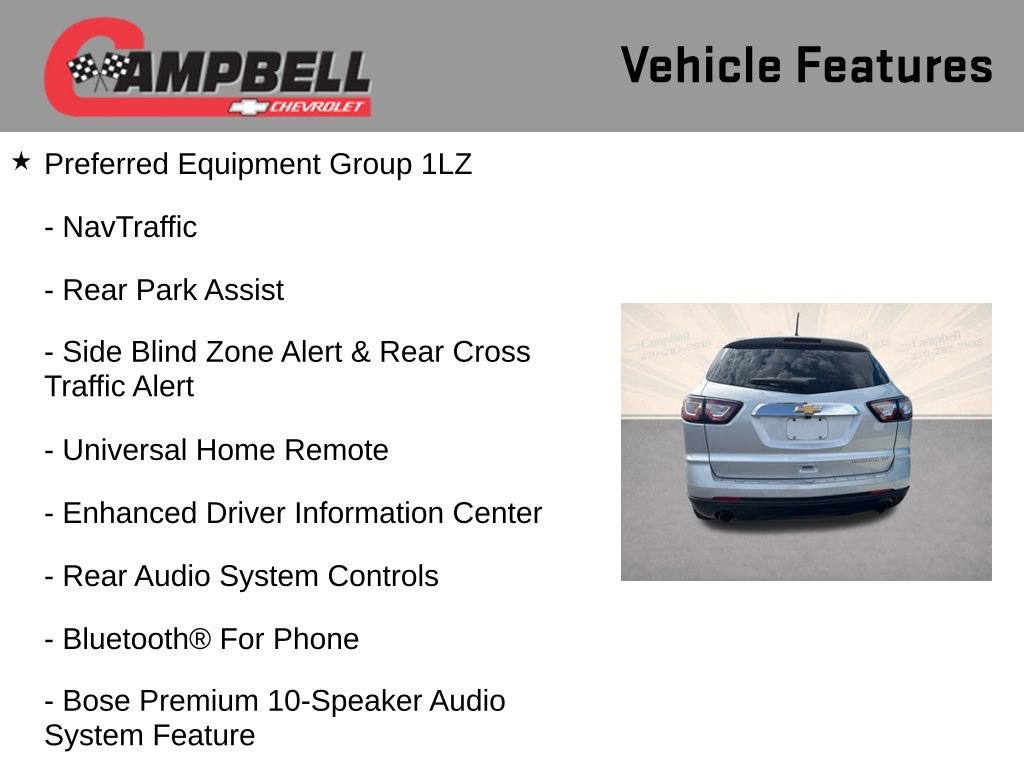 Used 2016 Chevrolet Traverse LTZ FWD image 16