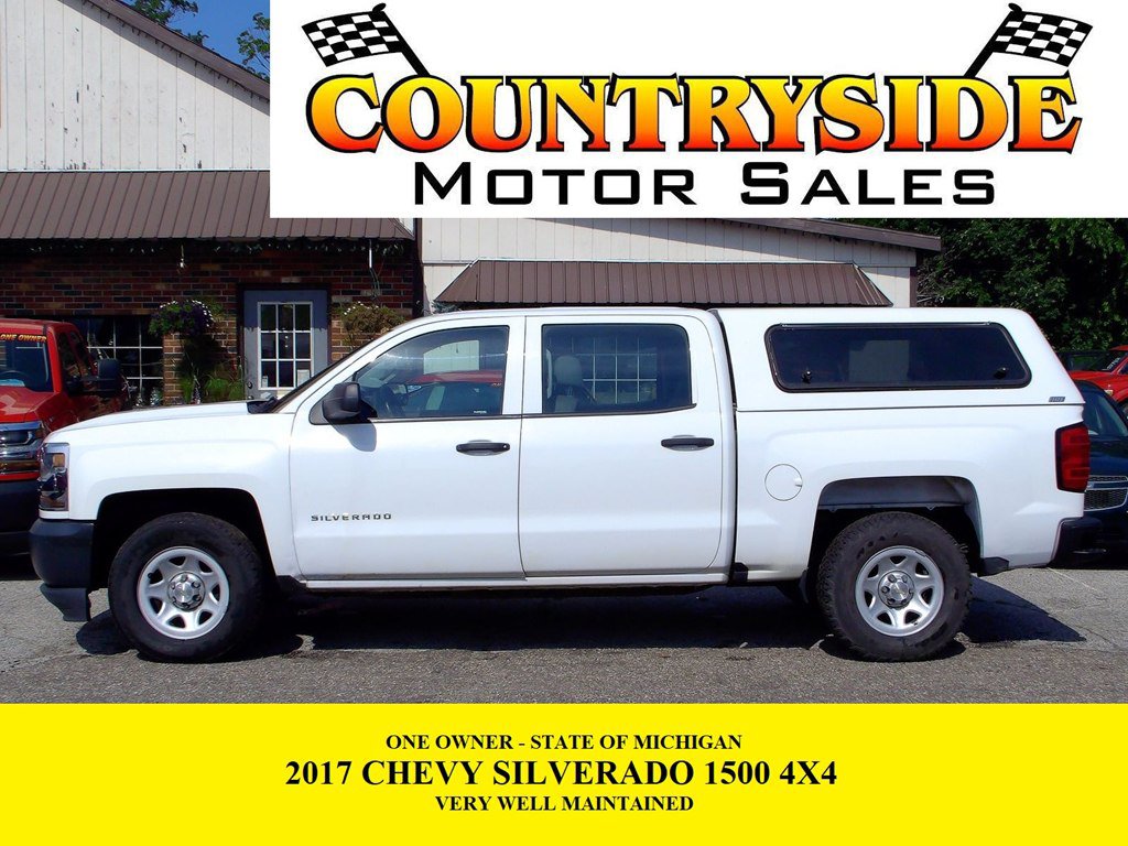Used 2017 Chevrolet Silverado 1500 W/T AWD/4WD image 1