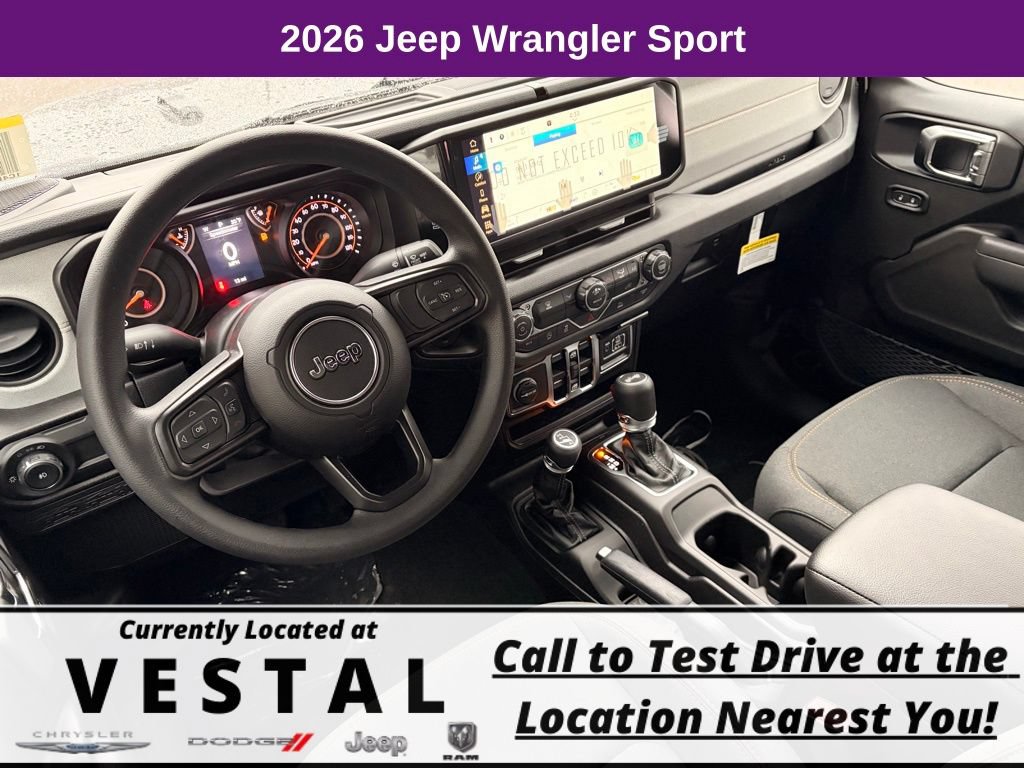 New 2026 Jeep Wrangler Unlimited Sport AWD/4WD image 11