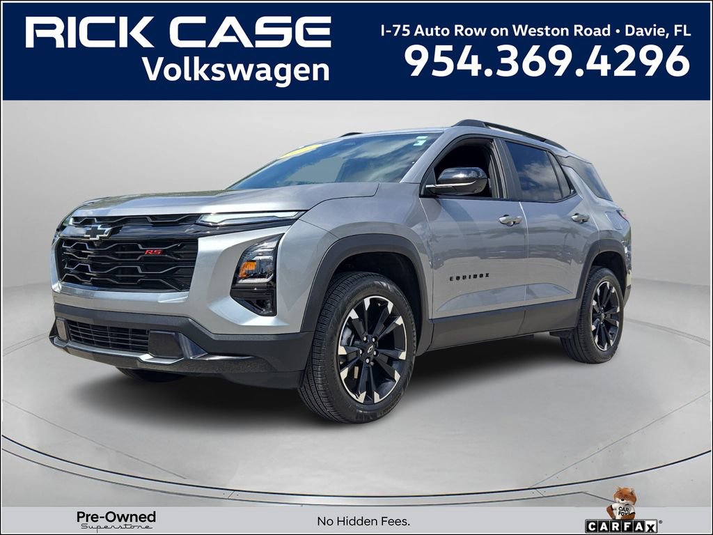 Used 2025 Chevrolet Equinox RS w/ Safety and Technology Package FWD image 1